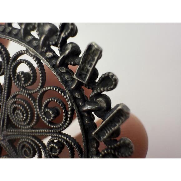 olesølje  Solje Norweigian Silver Brooch Norway by Finn Jensen - Picture 8 of 10